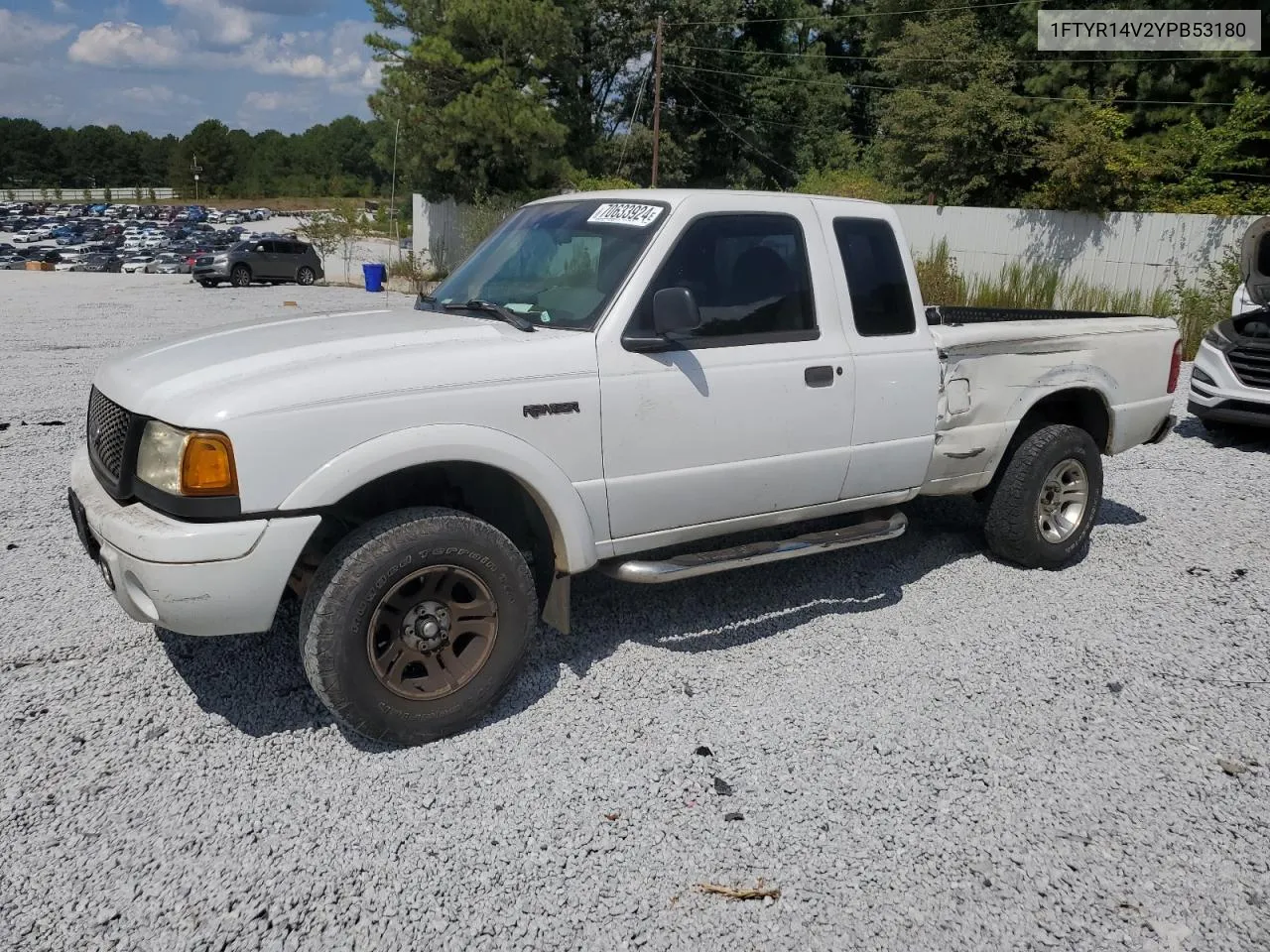 2000 Ford Ranger Super Cab VIN: 1FTYR14V2YPB53180 Lot: 70633924