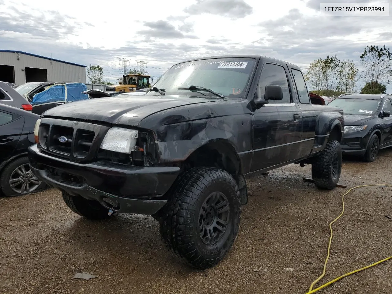 2000 Ford Ranger Super Cab VIN: 1FTZR15V1YPB23994 Lot: 72012404