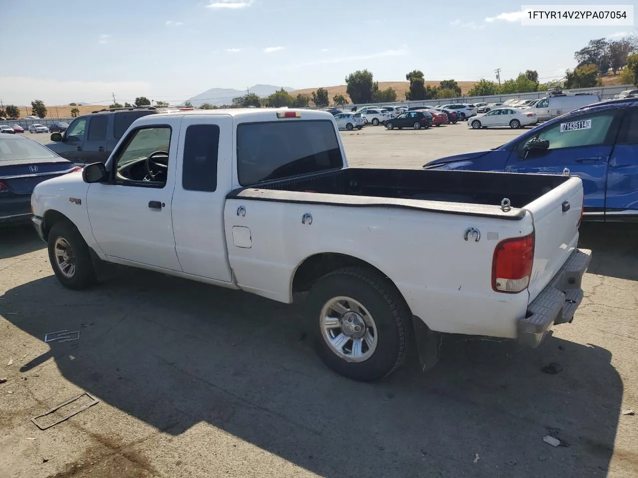 2000 Ford Ranger Super Cab VIN: 1FTYR14V2YPA07054 Lot: 72090454