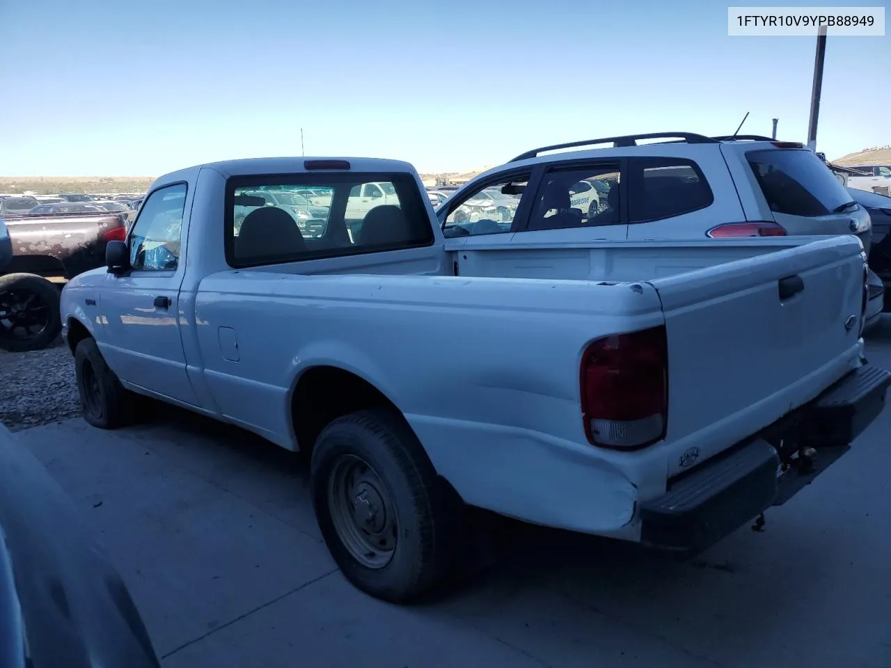 2000 Ford Ranger VIN: 1FTYR10V9YPB88949 Lot: 72657874