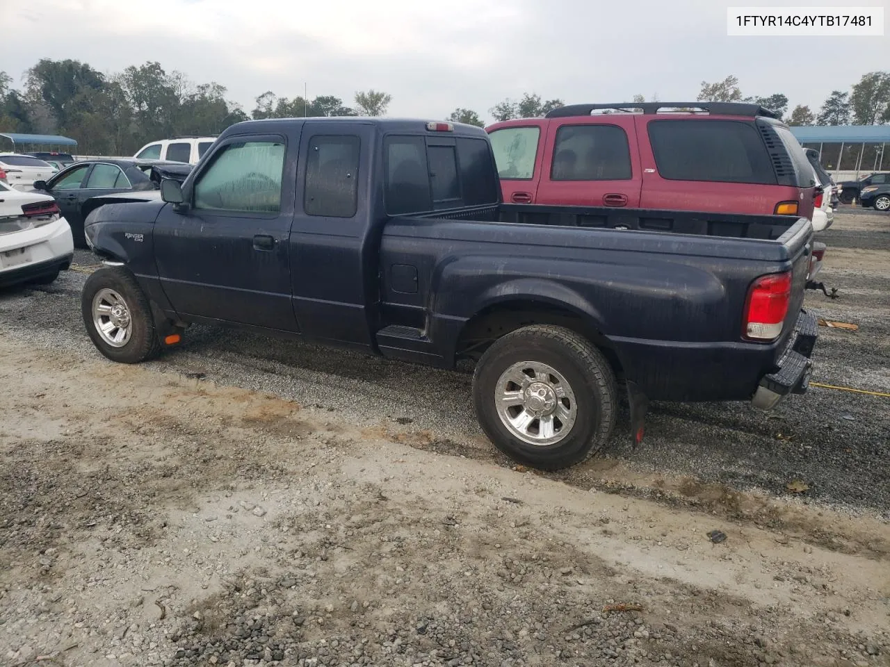 2000 Ford Ranger Super Cab VIN: 1FTYR14C4YTB17481 Lot: 73134124