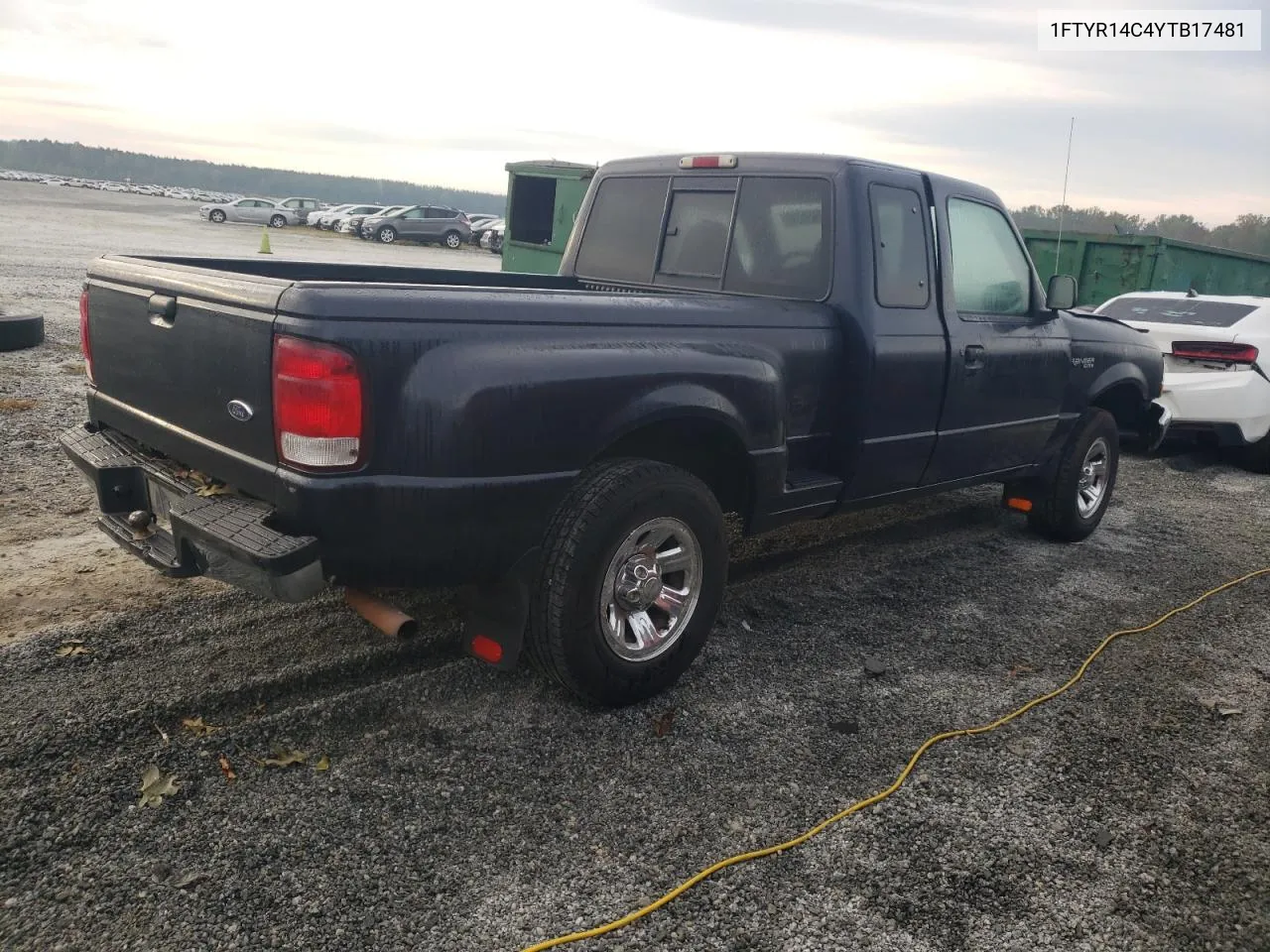 2000 Ford Ranger Super Cab VIN: 1FTYR14C4YTB17481 Lot: 73134124