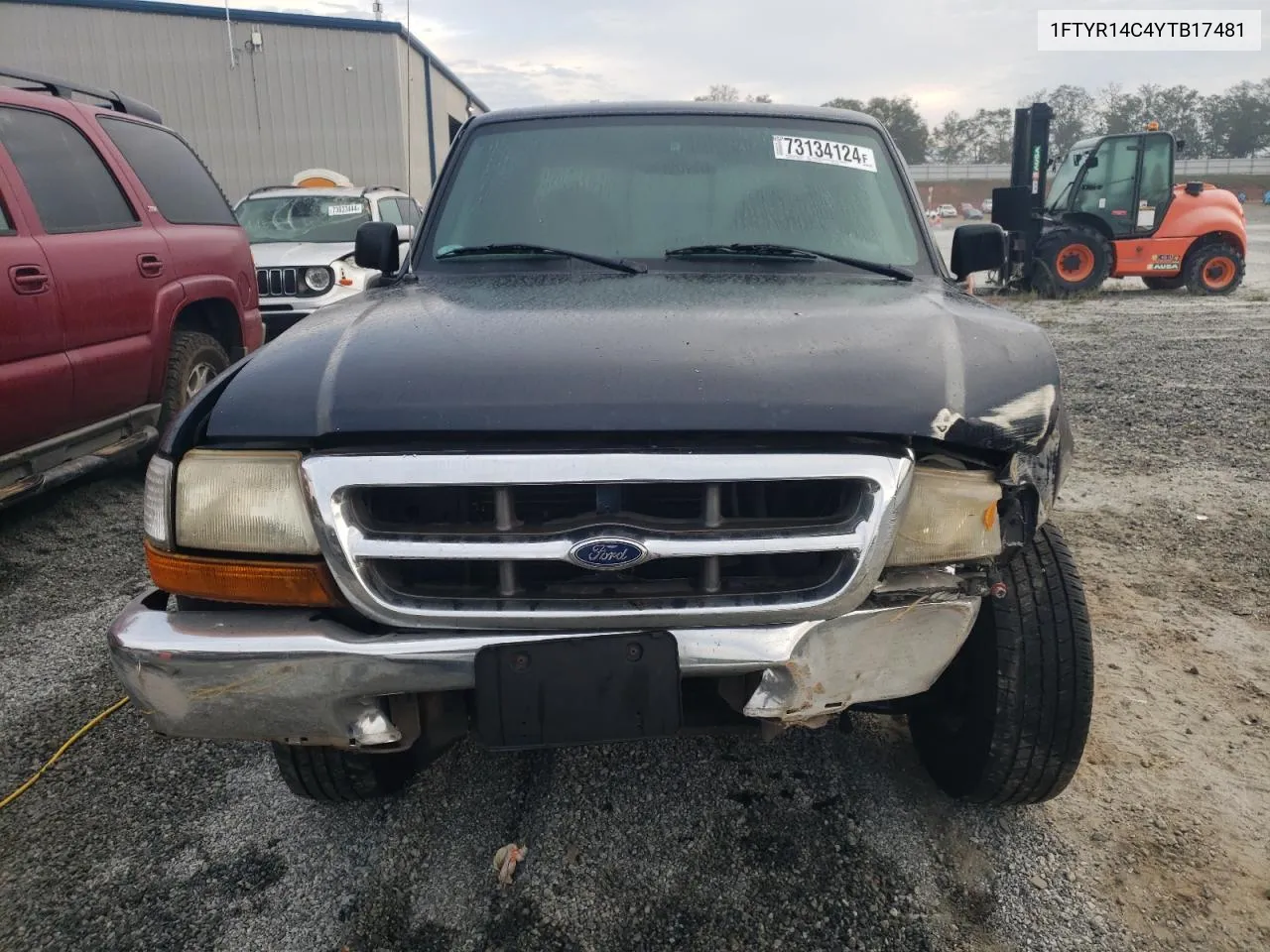 2000 Ford Ranger Super Cab VIN: 1FTYR14C4YTB17481 Lot: 73134124