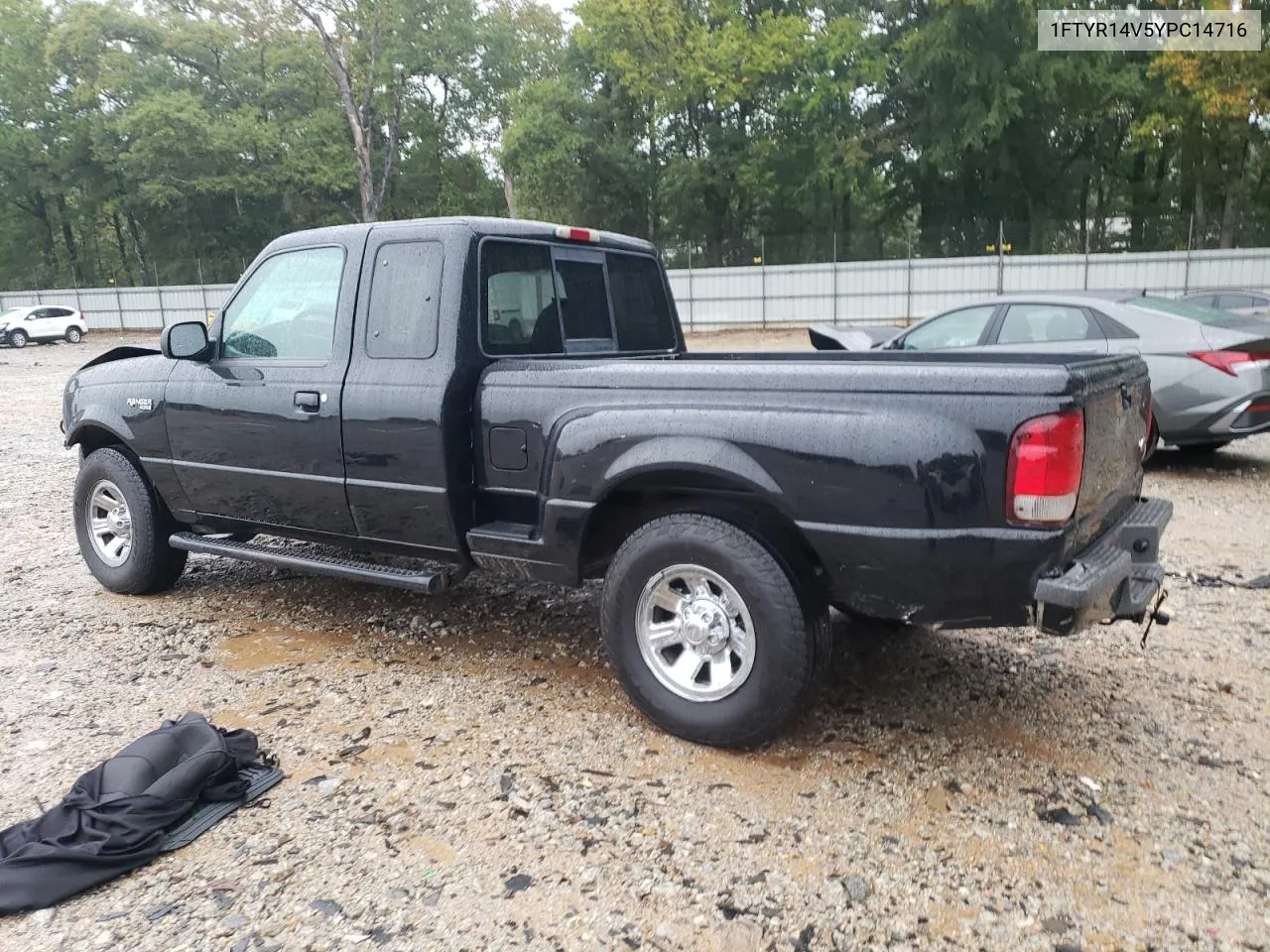 2000 Ford Ranger Super Cab VIN: 1FTYR14V5YPC14716 Lot: 73208064