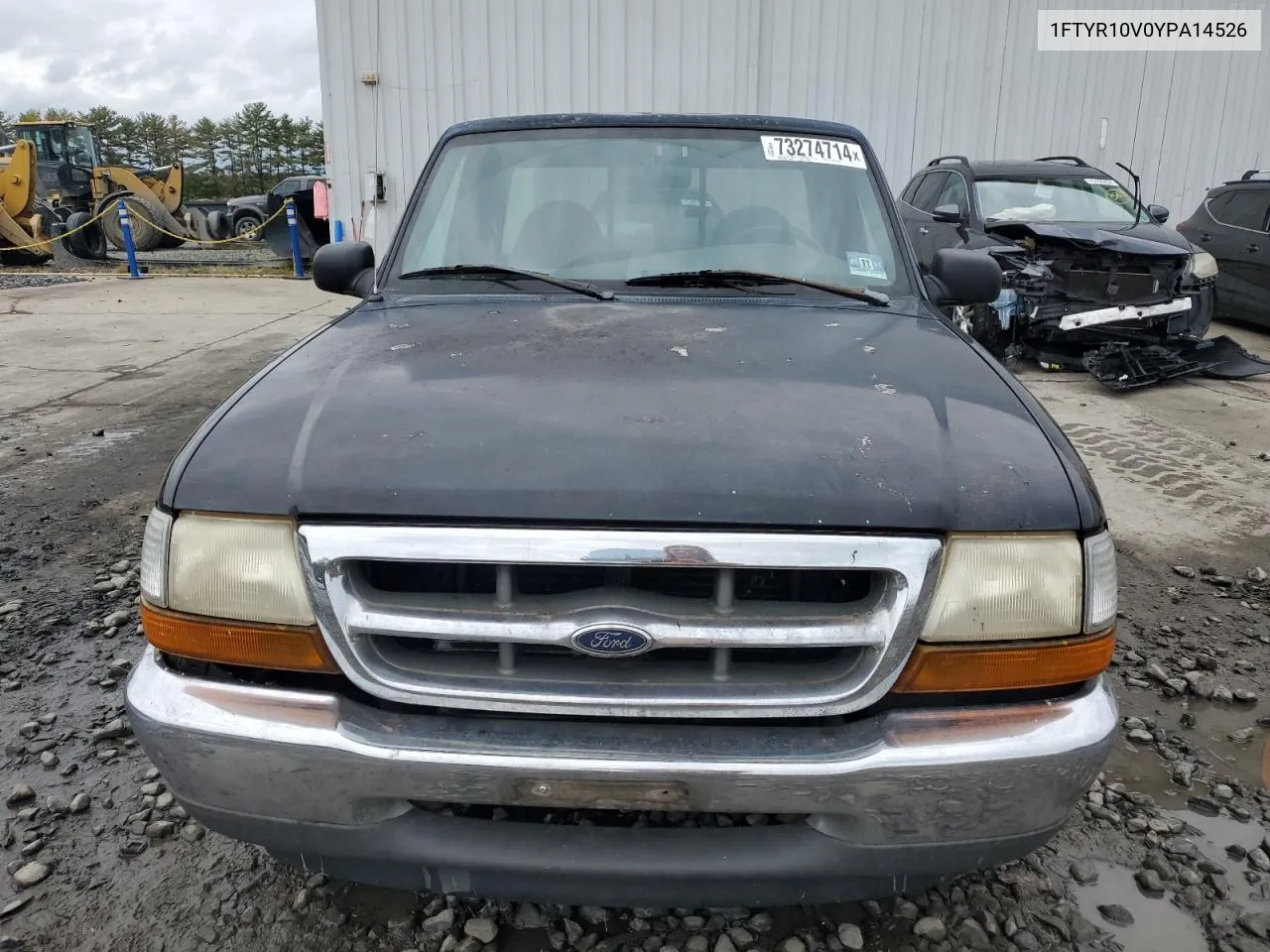 2000 Ford Ranger VIN: 1FTYR10V0YPA14526 Lot: 73274714