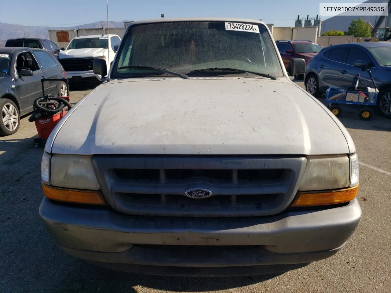 2000 Ford Ranger VIN: 1FTYR10C7YPB49355 Lot: 73428234