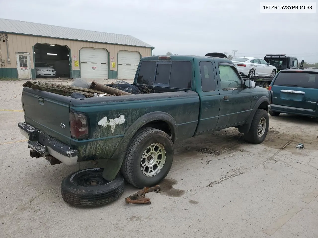 2000 Ford Ranger Super Cab VIN: 1FTZR15V3YPB04038 Lot: 73487674