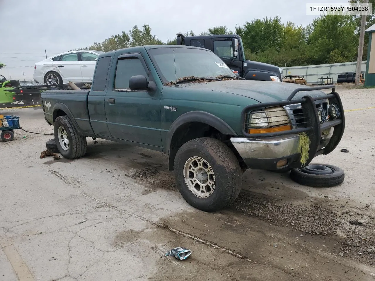 2000 Ford Ranger Super Cab VIN: 1FTZR15V3YPB04038 Lot: 73487674