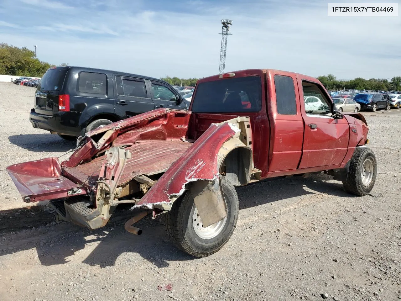 2000 Ford Ranger Super Cab VIN: 1FTZR15X7YTB04469 Lot: 73766214