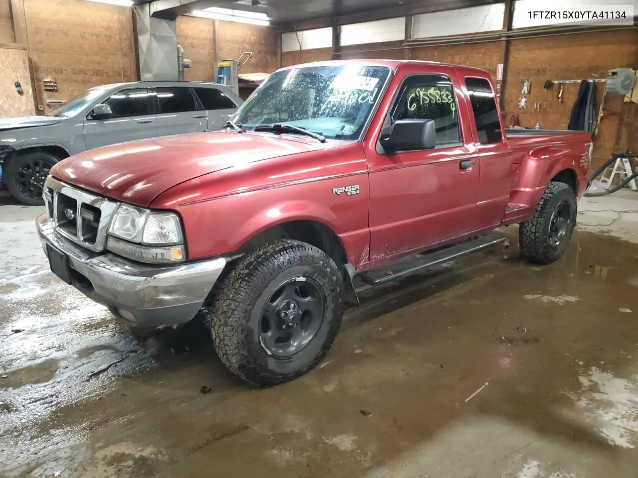 2000 Ford Ranger Super Cab VIN: 1FTZR15X0YTA41134 Lot: 74094124