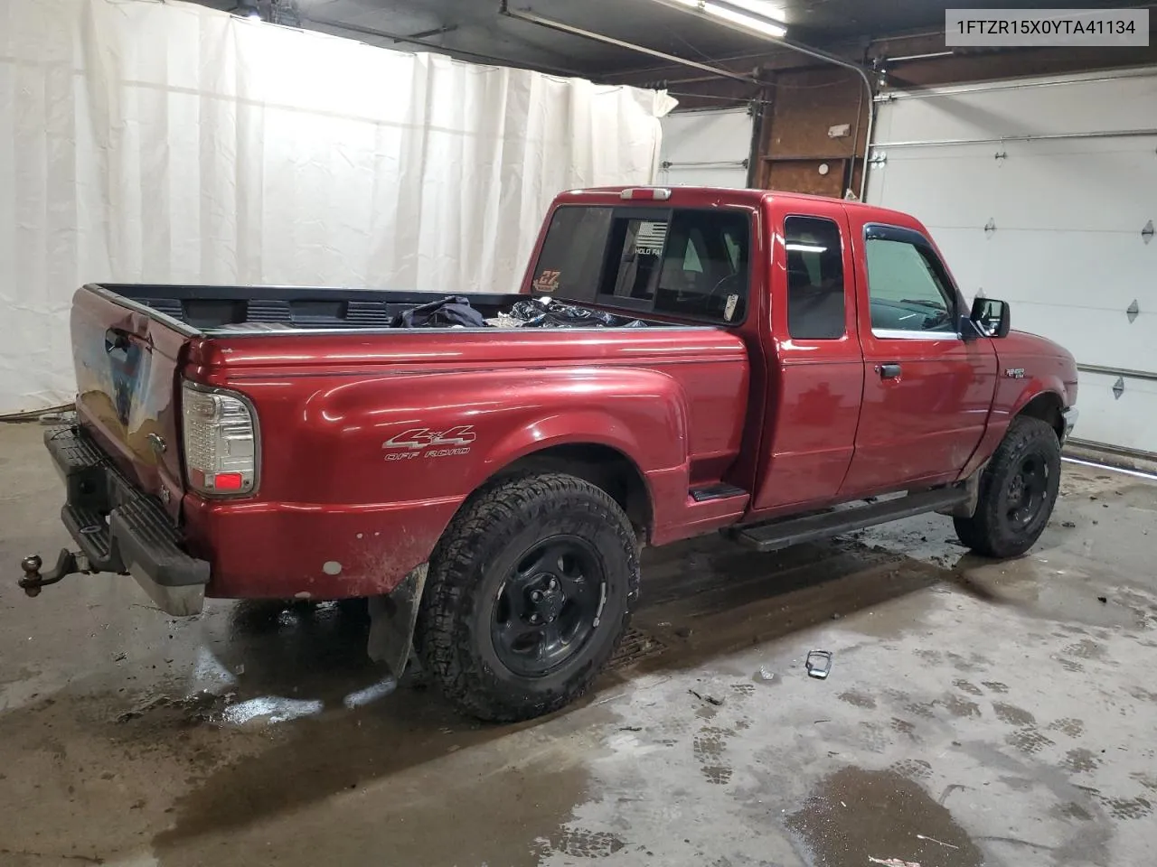 2000 Ford Ranger Super Cab VIN: 1FTZR15X0YTA41134 Lot: 74094124