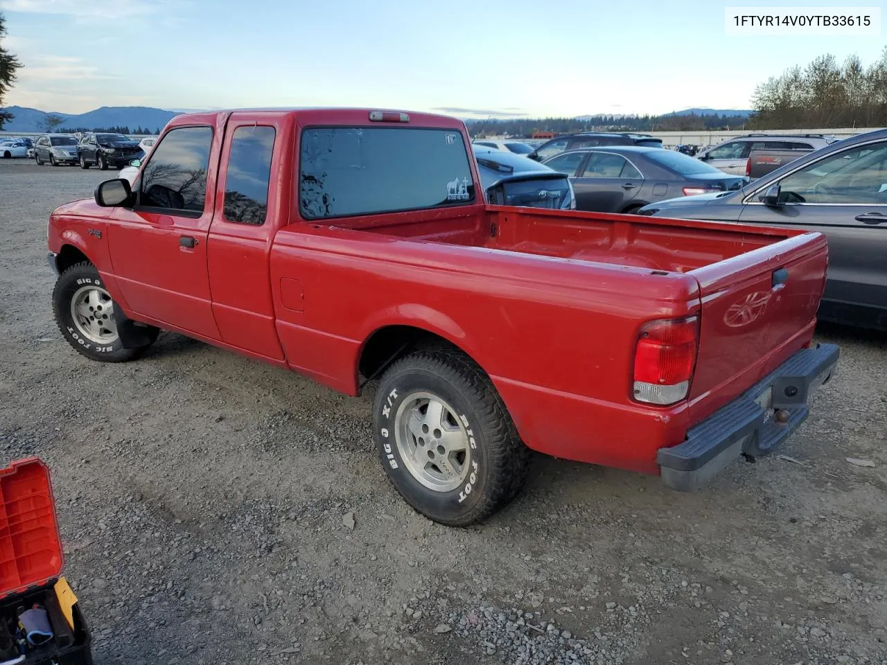 2000 Ford Ranger Super Cab VIN: 1FTYR14V0YTB33615 Lot: 75343794