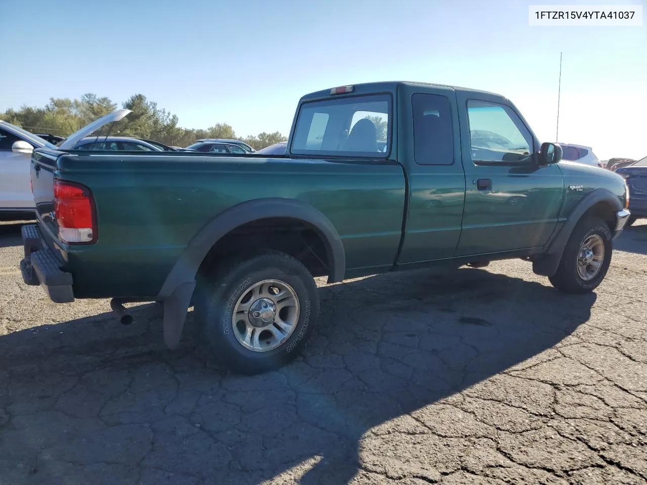 2000 Ford Ranger Super Cab VIN: 1FTZR15V4YTA41037 Lot: 75616544