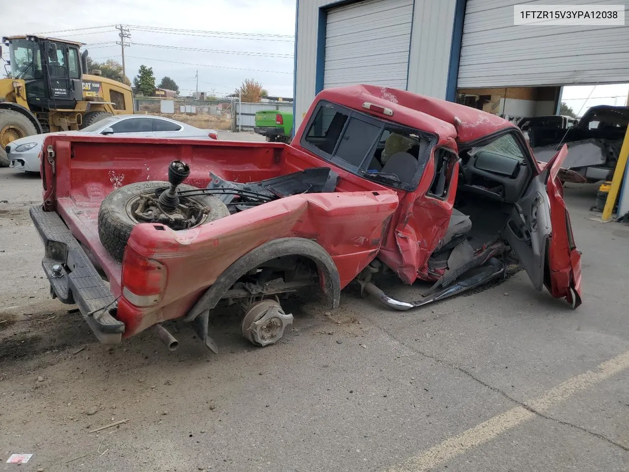 2000 Ford Ranger Super Cab VIN: 1FTZR15V3YPA12038 Lot: 75702024