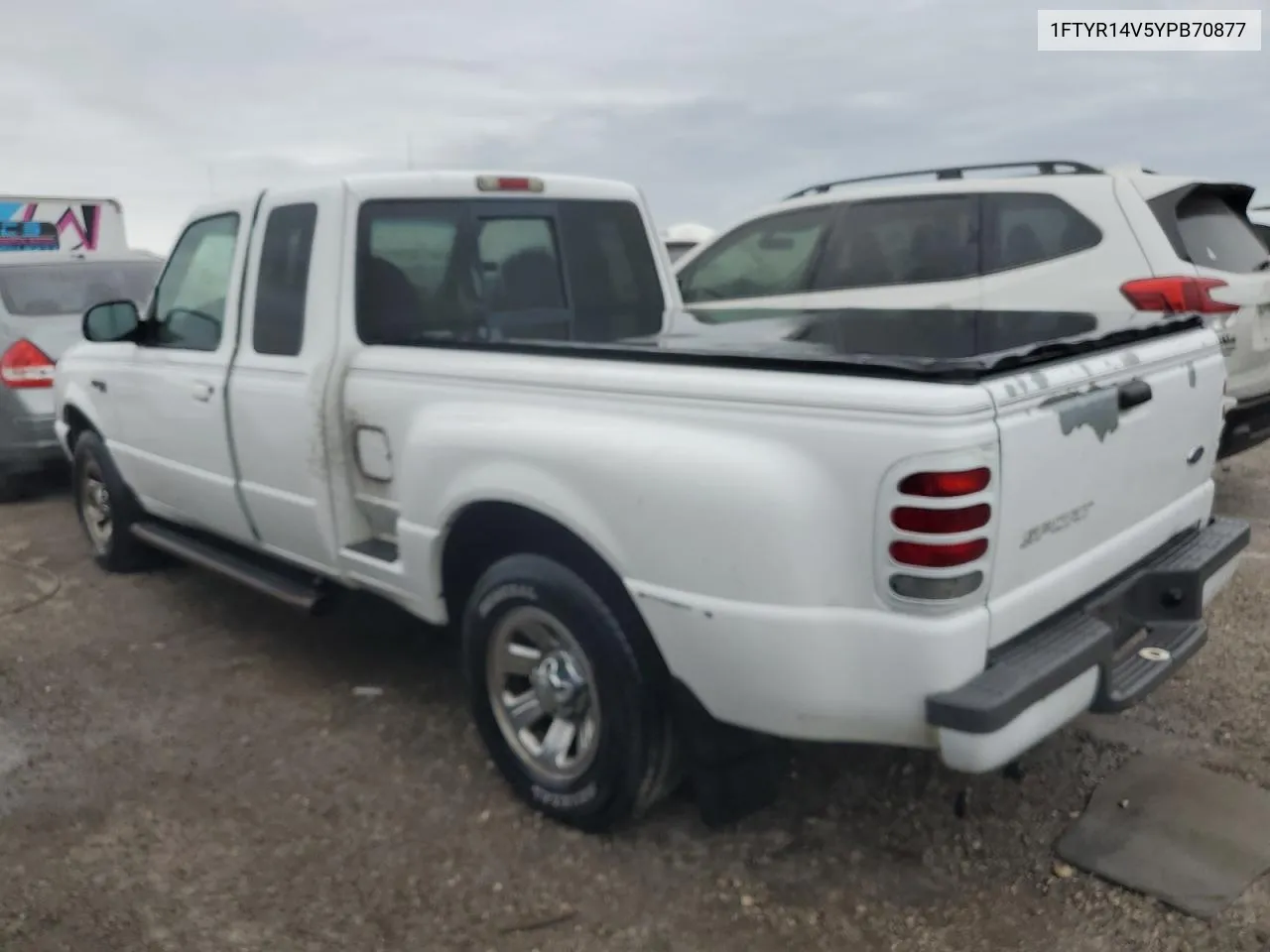 2000 Ford Ranger Super Cab VIN: 1FTYR14V5YPB70877 Lot: 75897634