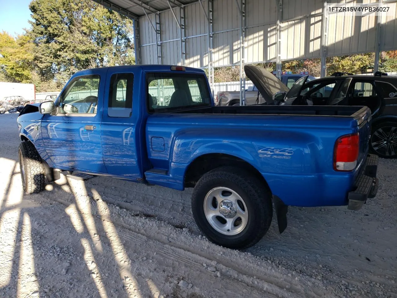 2000 Ford Ranger Super Cab VIN: 1FTZR15V4YPB36027 Lot: 76369834