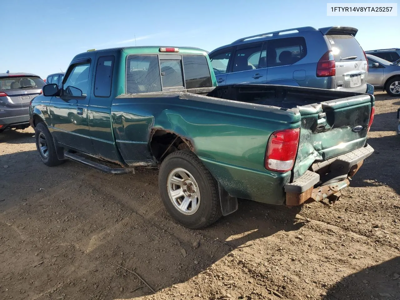 2000 Ford Ranger Super Cab VIN: 1FTYR14V8YTA25257 Lot: 76510404