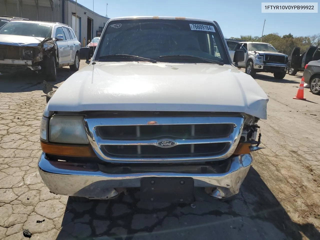 2000 Ford Ranger VIN: 1FTYR10V0YPB99922 Lot: 76609164