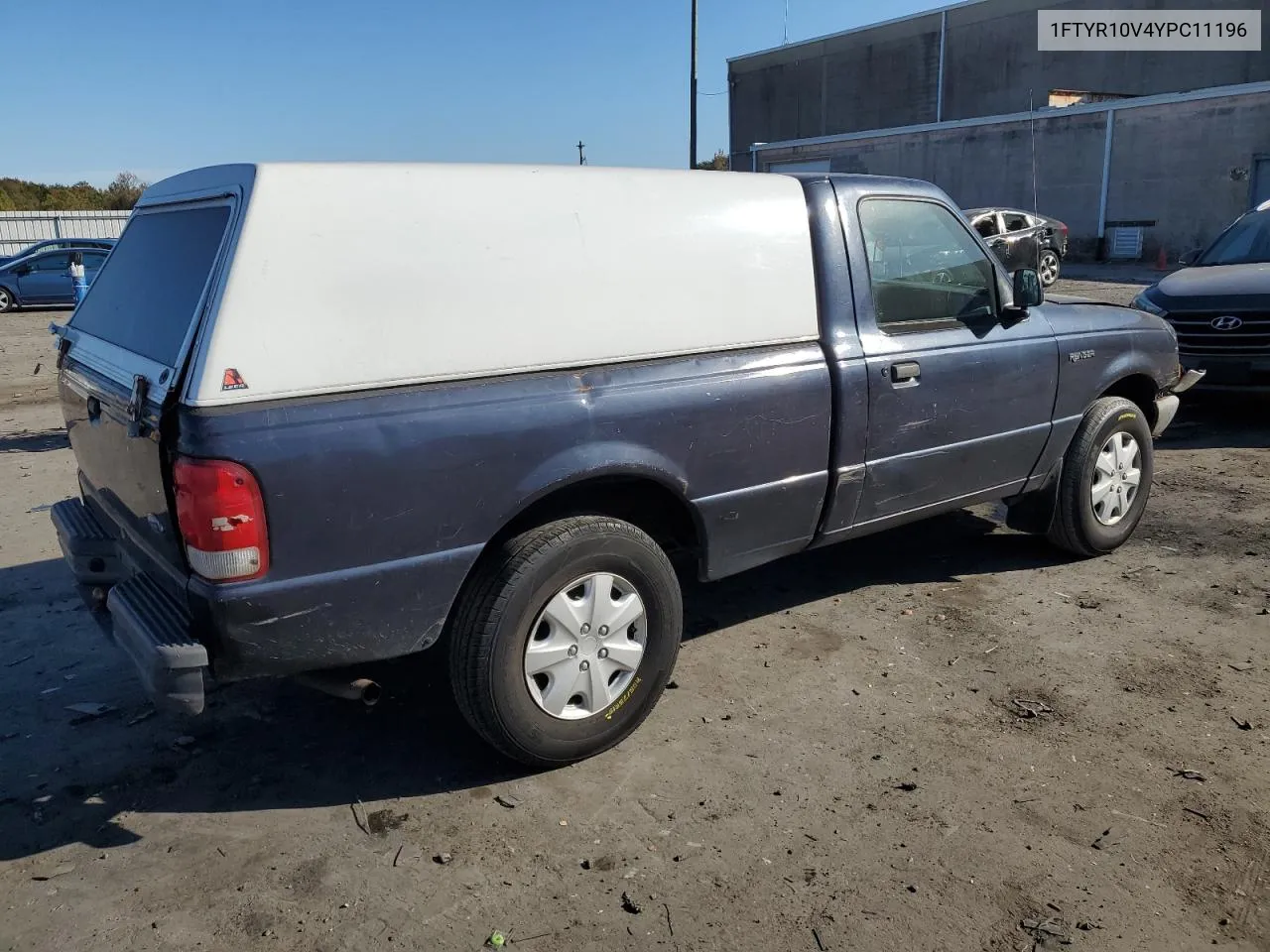 2000 Ford Ranger VIN: 1FTYR10V4YPC11196 Lot: 76667084