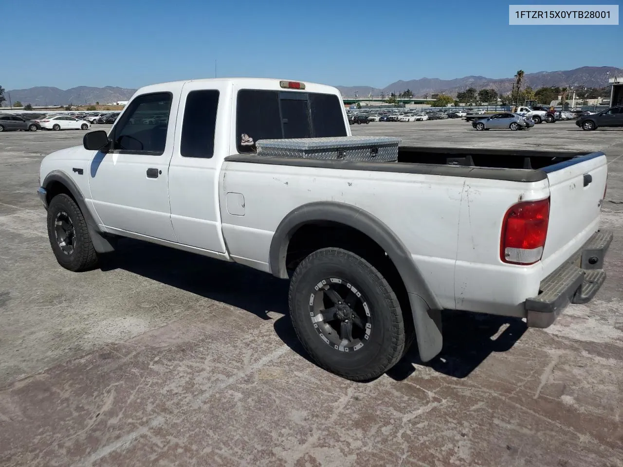 2000 Ford Ranger Super Cab VIN: 1FTZR15X0YTB28001 Lot: 76968984