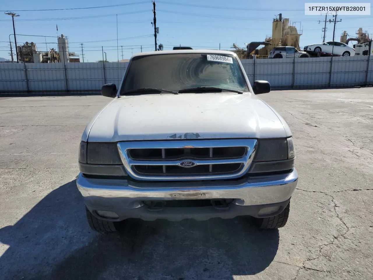 2000 Ford Ranger Super Cab VIN: 1FTZR15X0YTB28001 Lot: 76968984