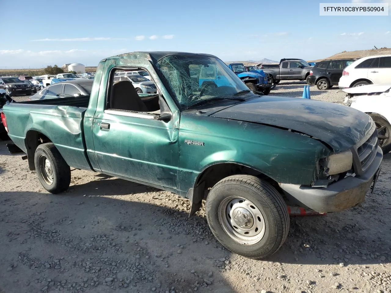 2000 Ford Ranger VIN: 1FTYR10C8YPB50904 Lot: 77165254