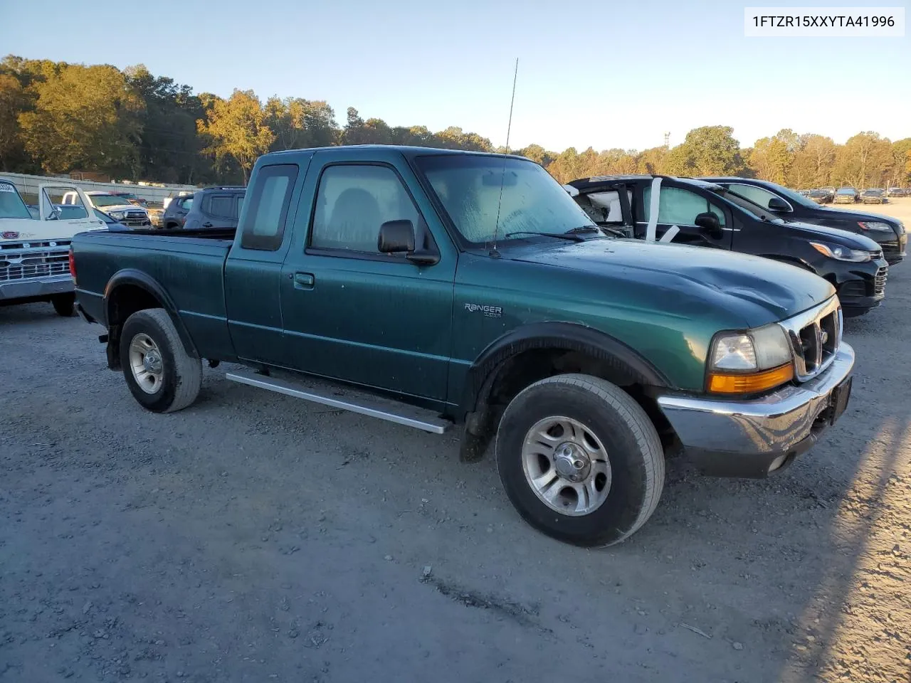 2000 Ford Ranger Super Cab VIN: 1FTZR15XXYTA41996 Lot: 77255104