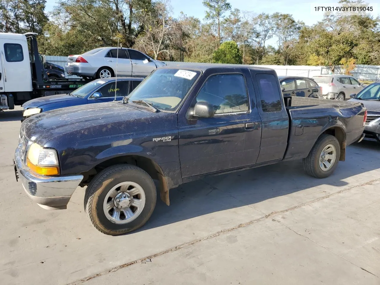 2000 Ford Ranger Super Cab VIN: 1FTYR14V3YTB19045 Lot: 78778734