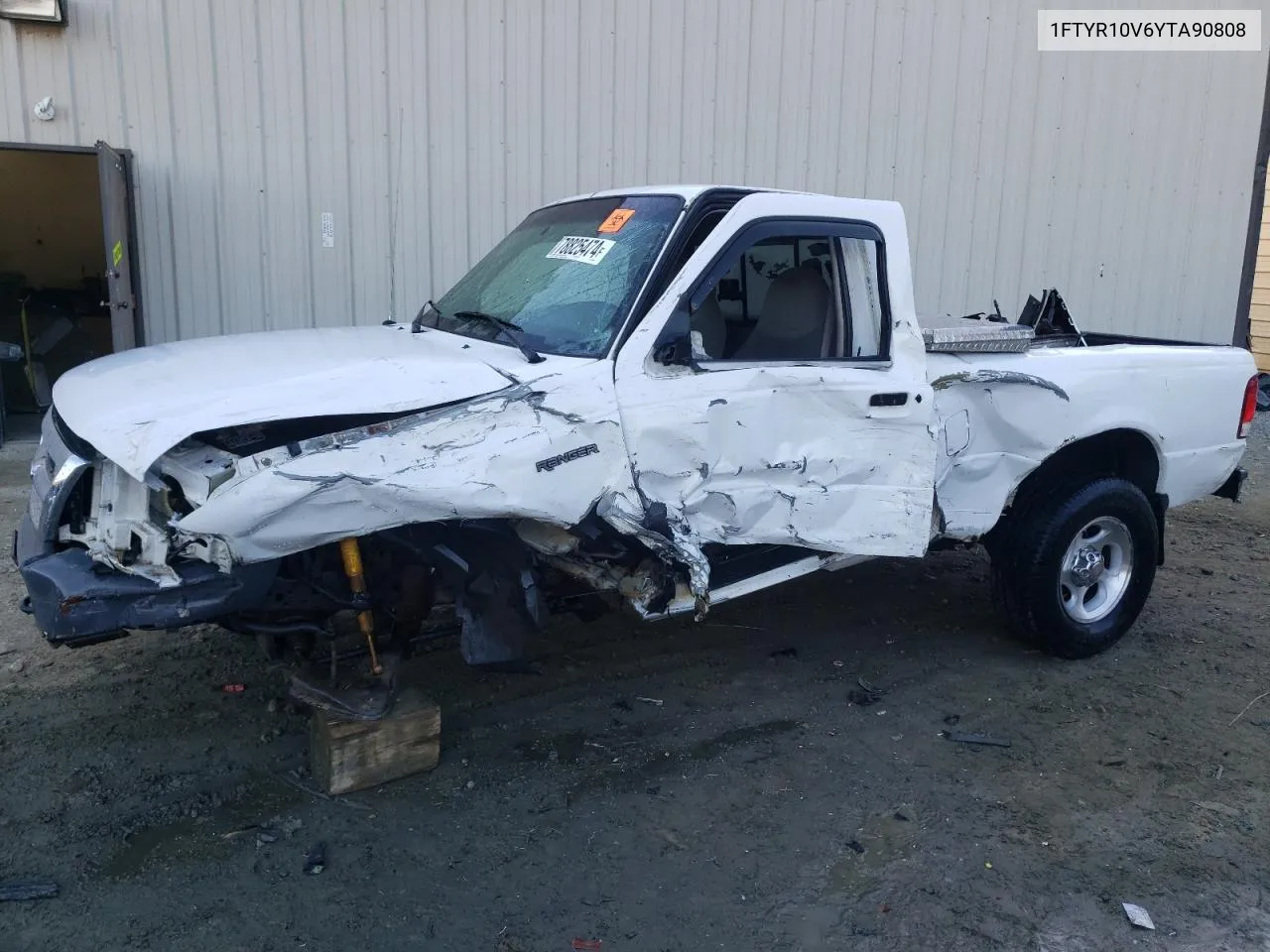 2000 Ford Ranger VIN: 1FTYR10V6YTA90808 Lot: 78825474