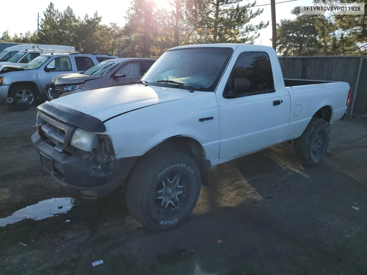 2000 Ford Ranger VIN: 1FTYR10V8YPC11928 Lot: 78869294