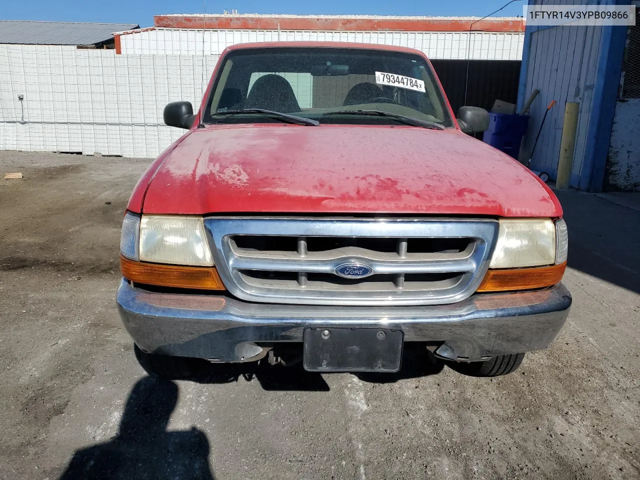 2000 Ford Ranger Super Cab VIN: 1FTYR14V3YPB09866 Lot: 79344784