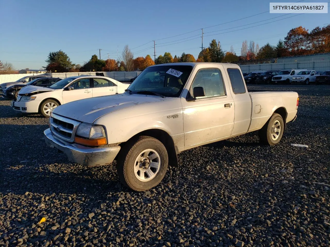 2000 Ford Ranger Super Cab VIN: 1FTYR14C6YPA61827 Lot: 79467554