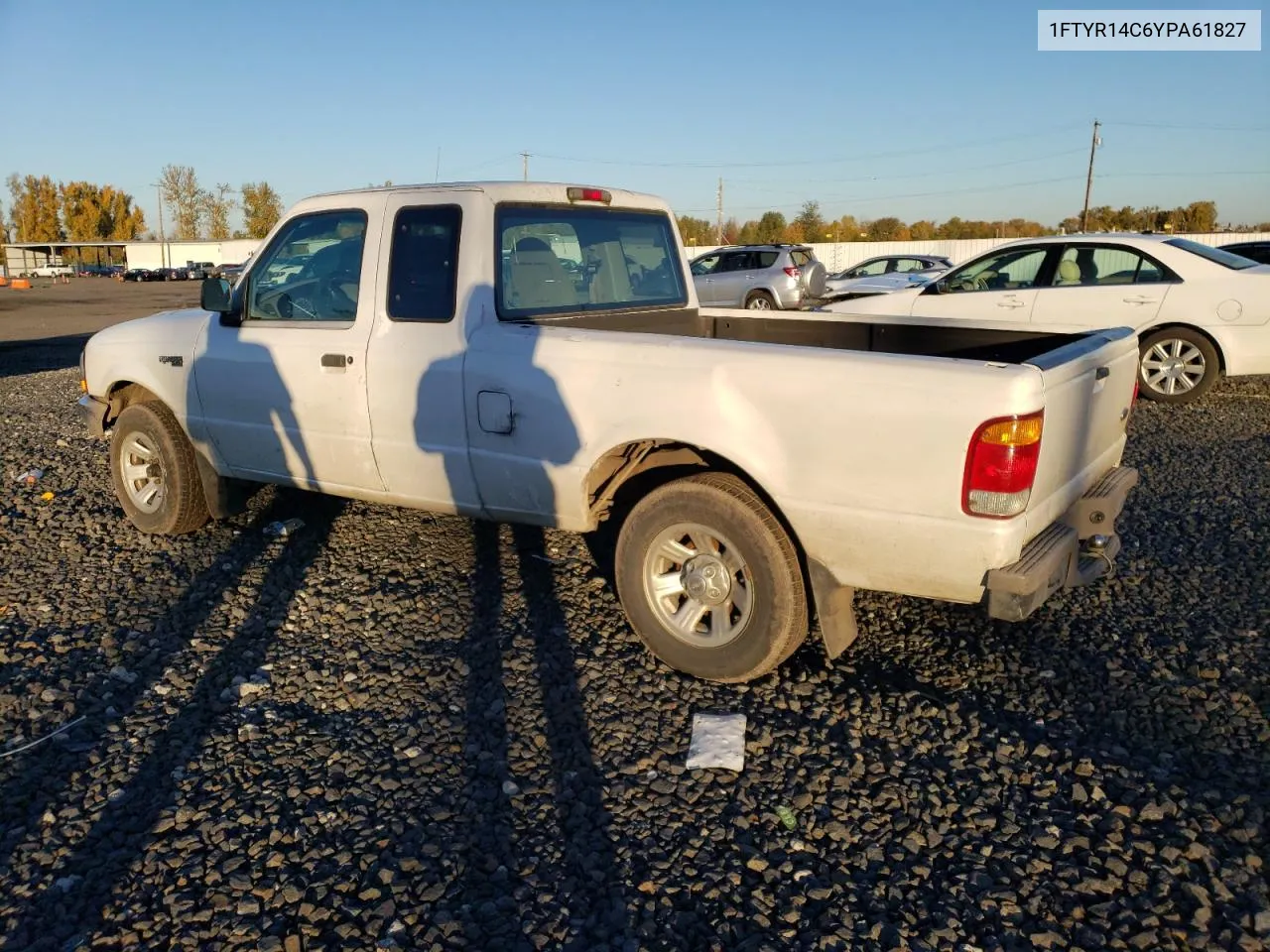 2000 Ford Ranger Super Cab VIN: 1FTYR14C6YPA61827 Lot: 79467554