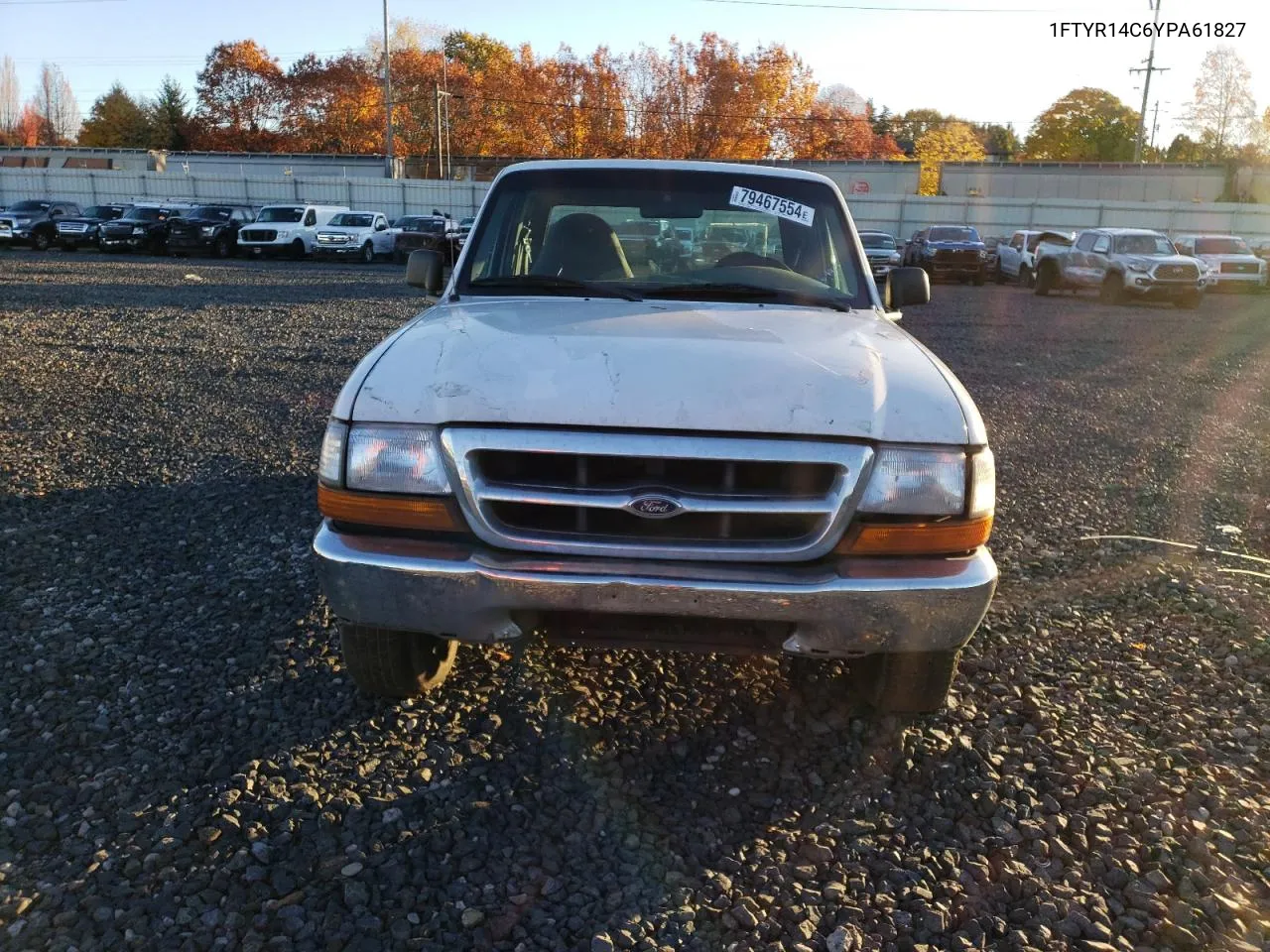 2000 Ford Ranger Super Cab VIN: 1FTYR14C6YPA61827 Lot: 79467554