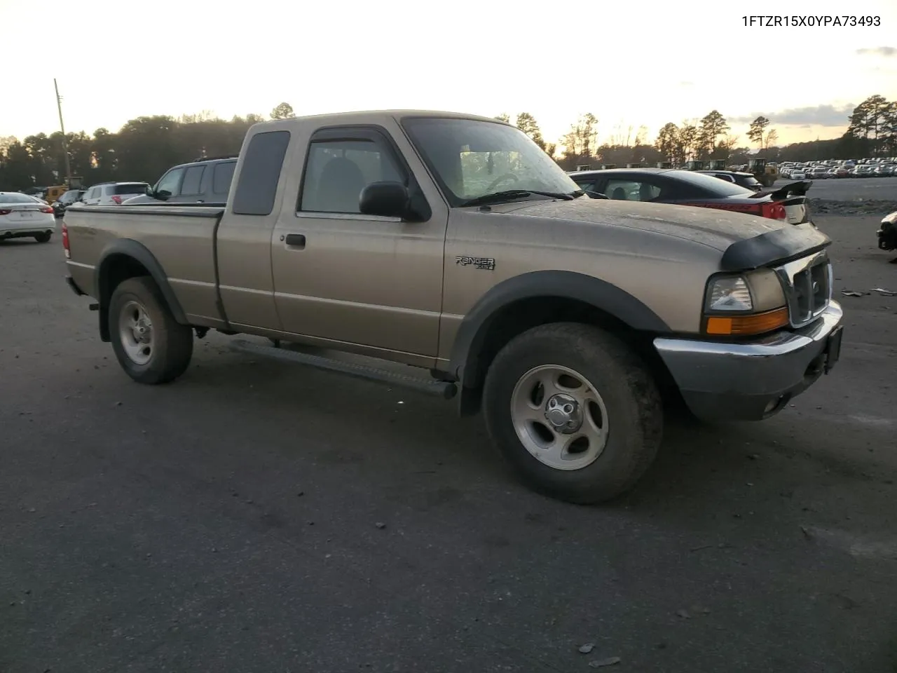 2000 Ford Ranger Super Cab VIN: 1FTZR15X0YPA73493 Lot: 80520154