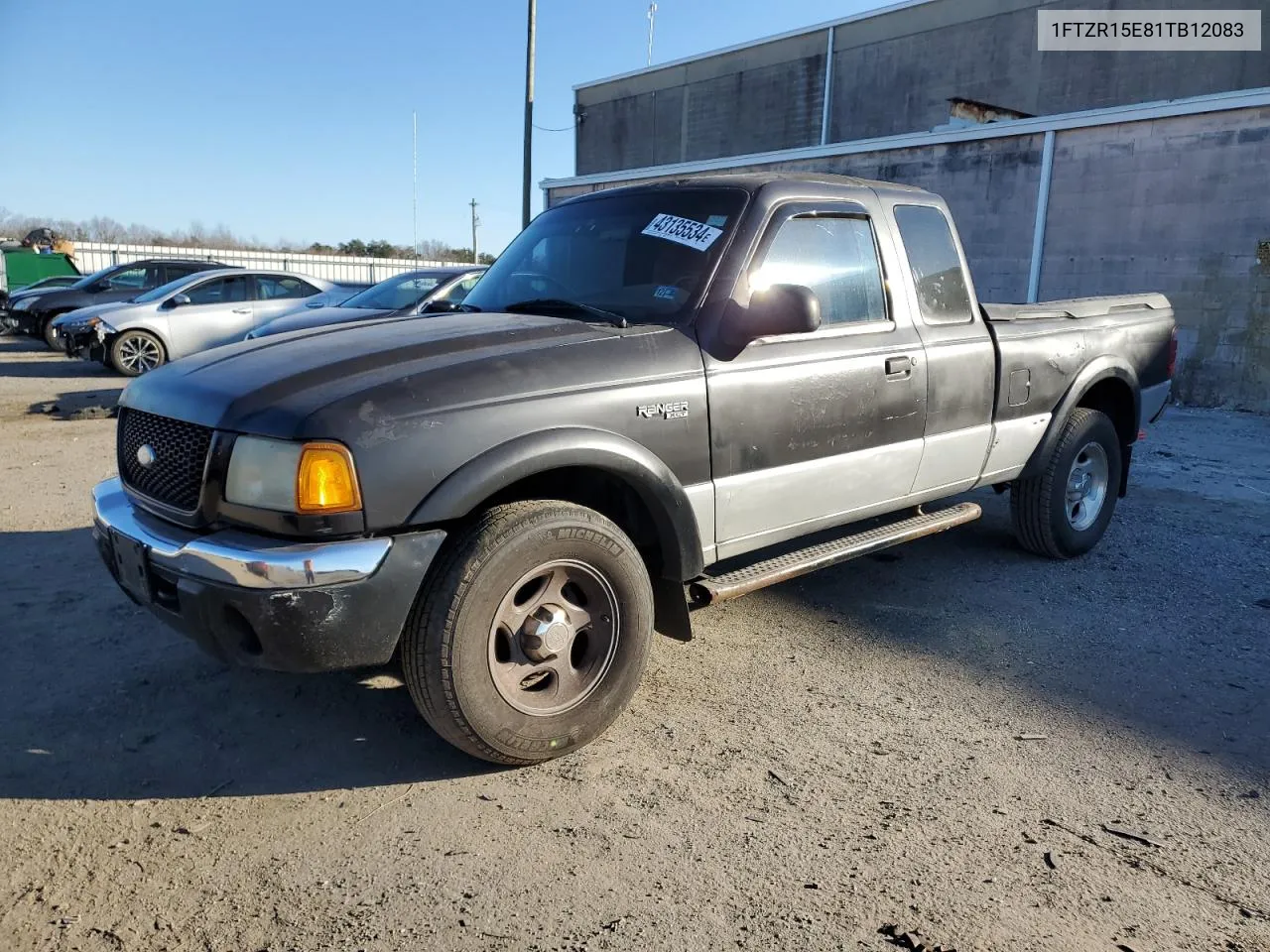 2001 Ford Ranger Super Cab VIN: 1FTZR15E81TB12083 Lot: 43135534