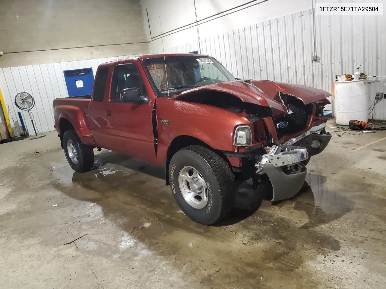 2001 Ford Ranger Super Cab VIN: 1FTZR15E71TA29504 Lot: 45339334