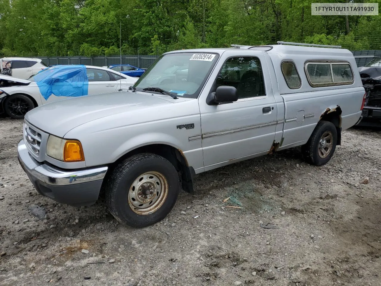 2001 Ford Ranger VIN: 1FTYR10U11TA91930 Lot: 55352914