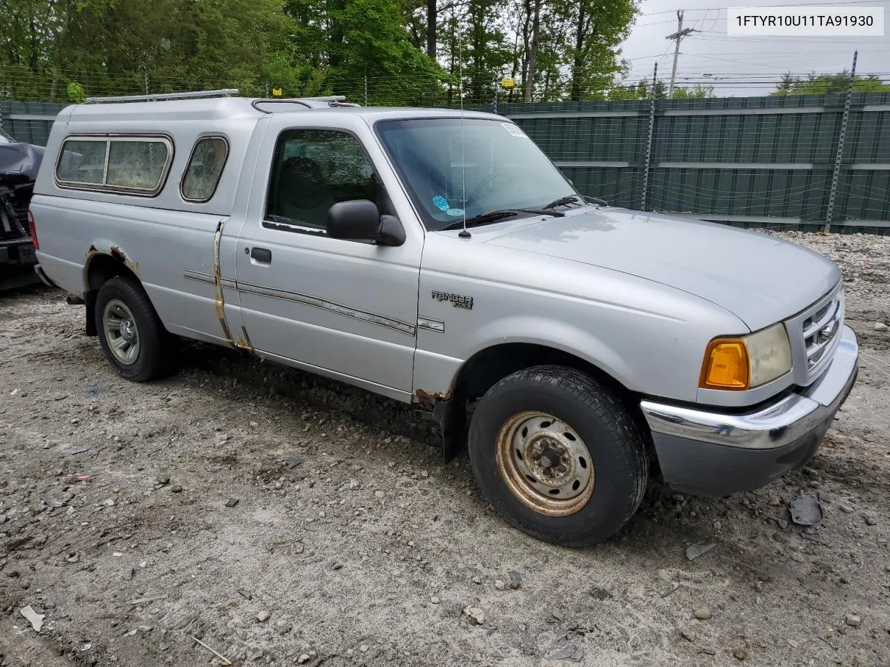 2001 Ford Ranger VIN: 1FTYR10U11TA91930 Lot: 55352914