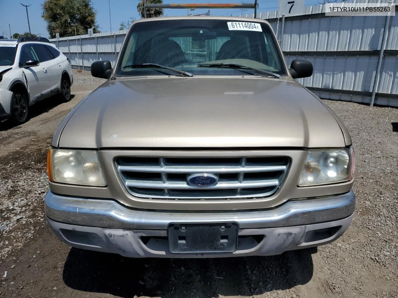 2001 Ford Ranger VIN: 1FTYR10U11PB55263 Lot: 61114004