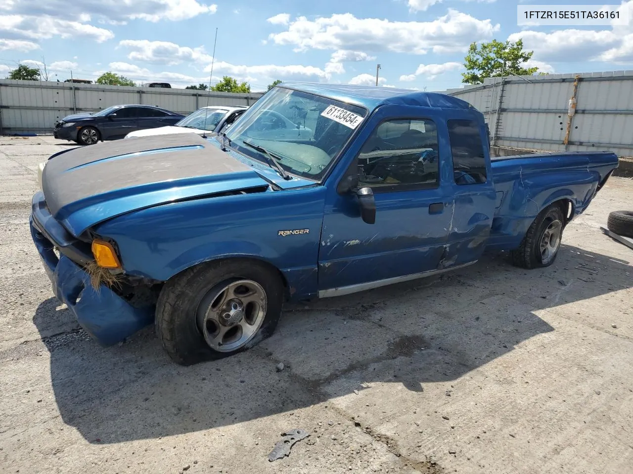 2001 Ford Ranger Super Cab VIN: 1FTZR15E51TA36161 Lot: 61133454