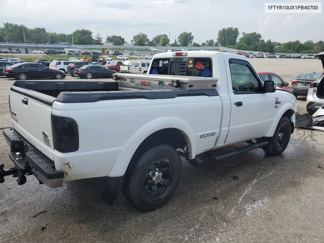 2001 Ford Ranger VIN: 1FTYR10UX1PB40700 Lot: 62872184