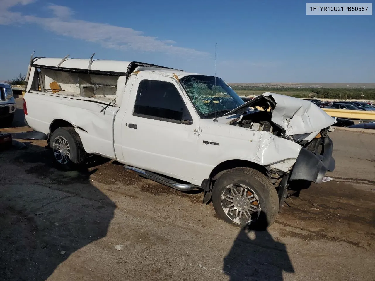 2001 Ford Ranger VIN: 1FTYR10U21PB50587 Lot: 63462574