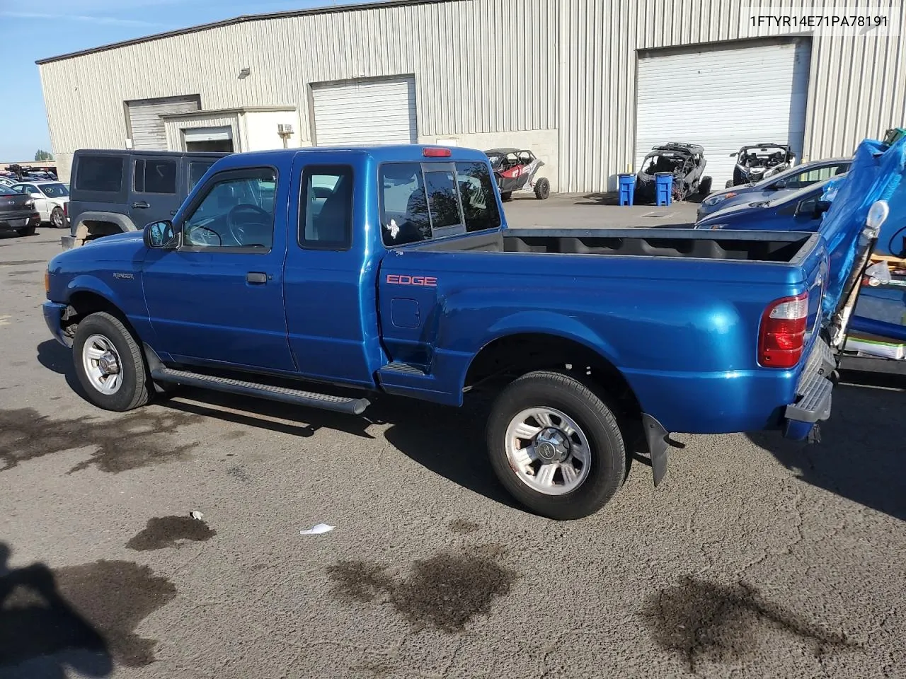 2001 Ford Ranger Super Cab VIN: 1FTYR14E71PA78191 Lot: 68535344