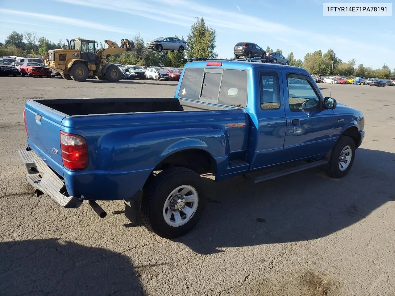 2001 Ford Ranger Super Cab VIN: 1FTYR14E71PA78191 Lot: 68535344