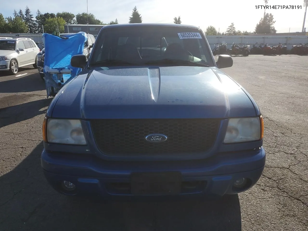 2001 Ford Ranger Super Cab VIN: 1FTYR14E71PA78191 Lot: 68535344