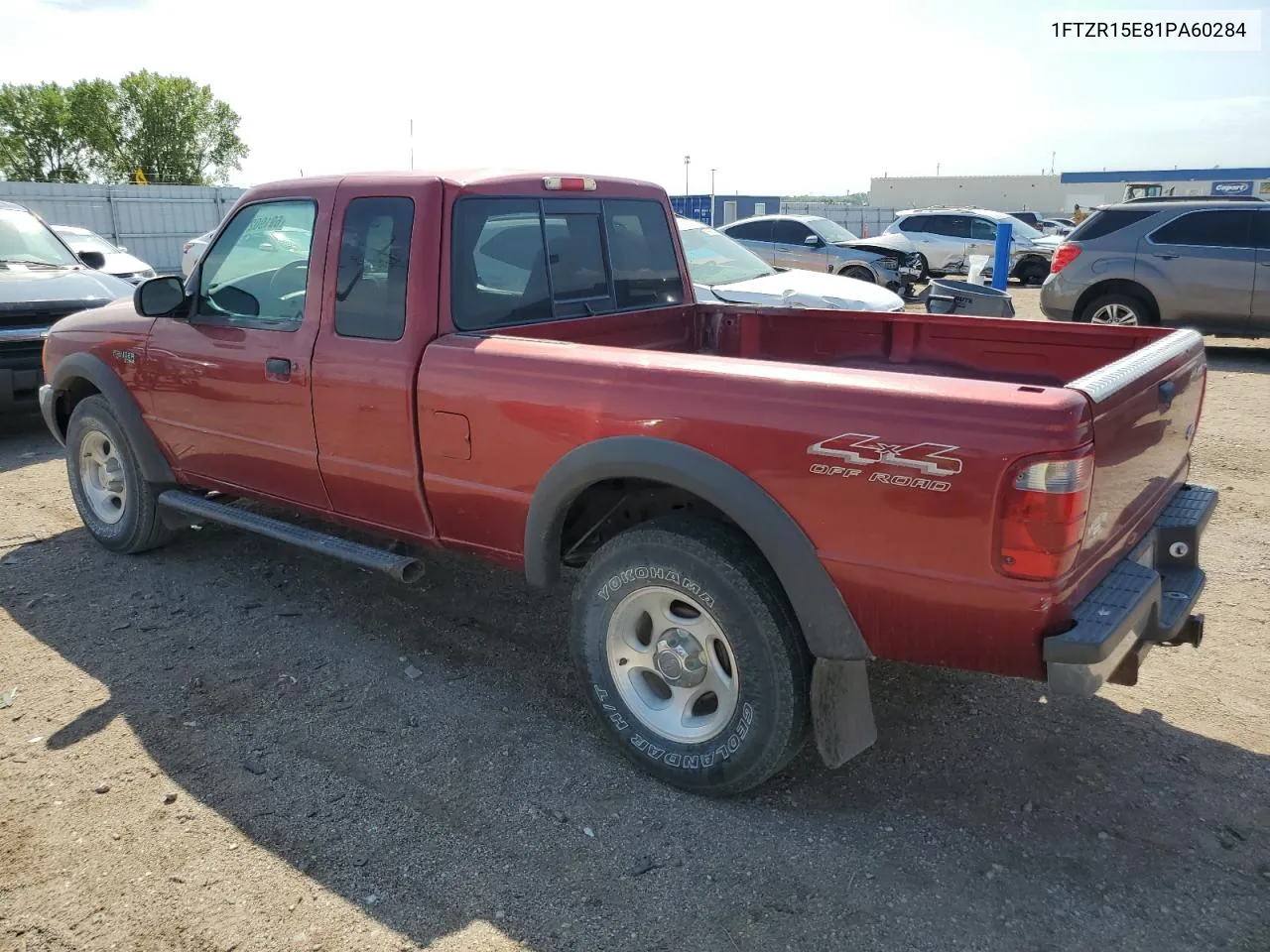 2001 Ford Ranger Super Cab VIN: 1FTZR15E81PA60284 Lot: 69190274