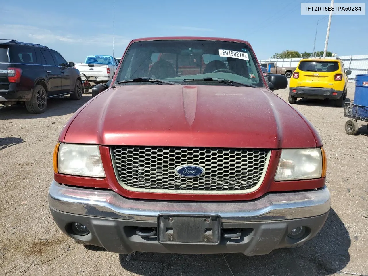 2001 Ford Ranger Super Cab VIN: 1FTZR15E81PA60284 Lot: 69190274