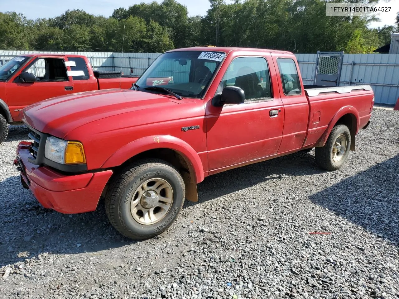 2001 Ford Ranger Super Cab VIN: 1FTYR14E01TA64527 Lot: 70255684