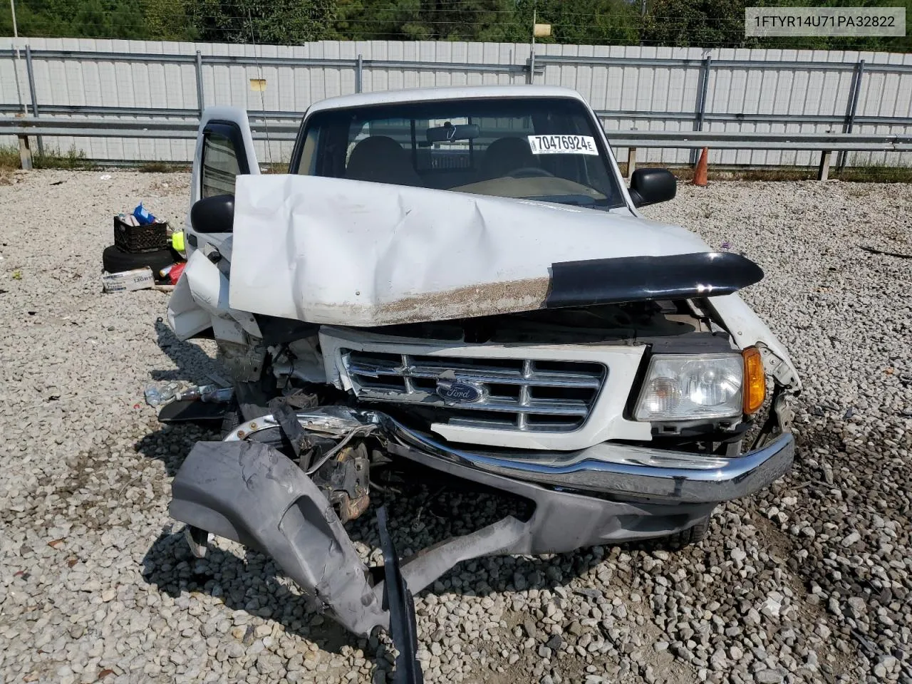 2001 Ford Ranger Super Cab VIN: 1FTYR14U71PA32822 Lot: 70476924